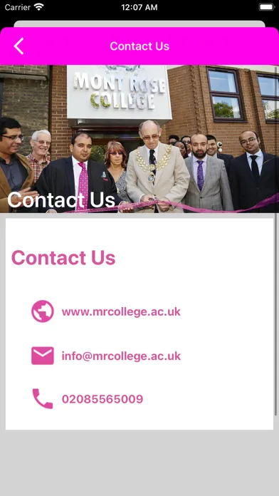 Screenshot di Mont Rose College